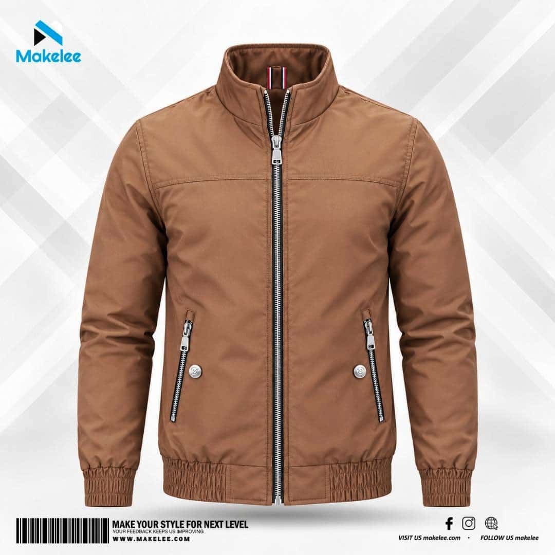 Makelee Winter Suskin Full Sleeve Jacket - Biscuit