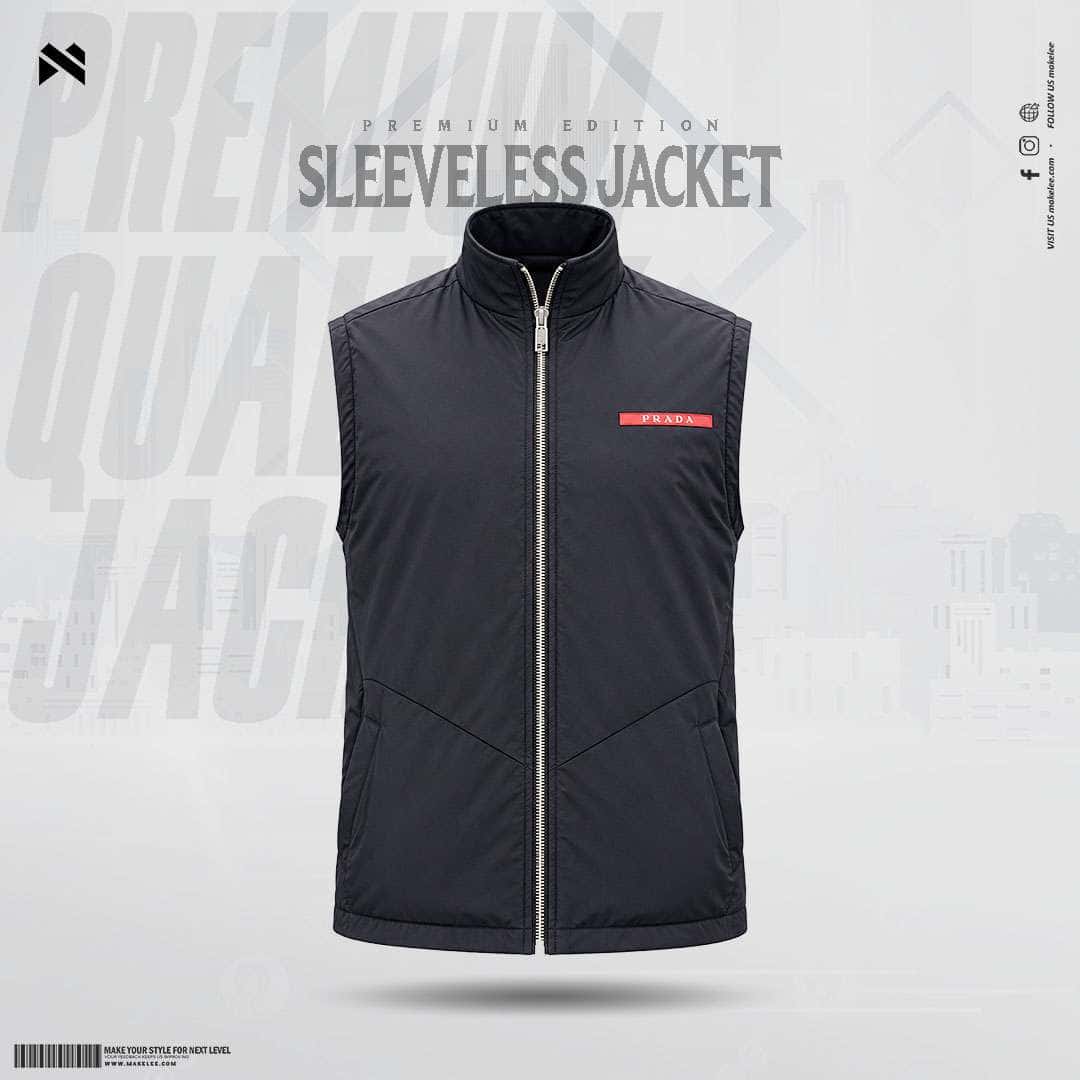 Mens Premium Suskin PRADA Jacket - Black