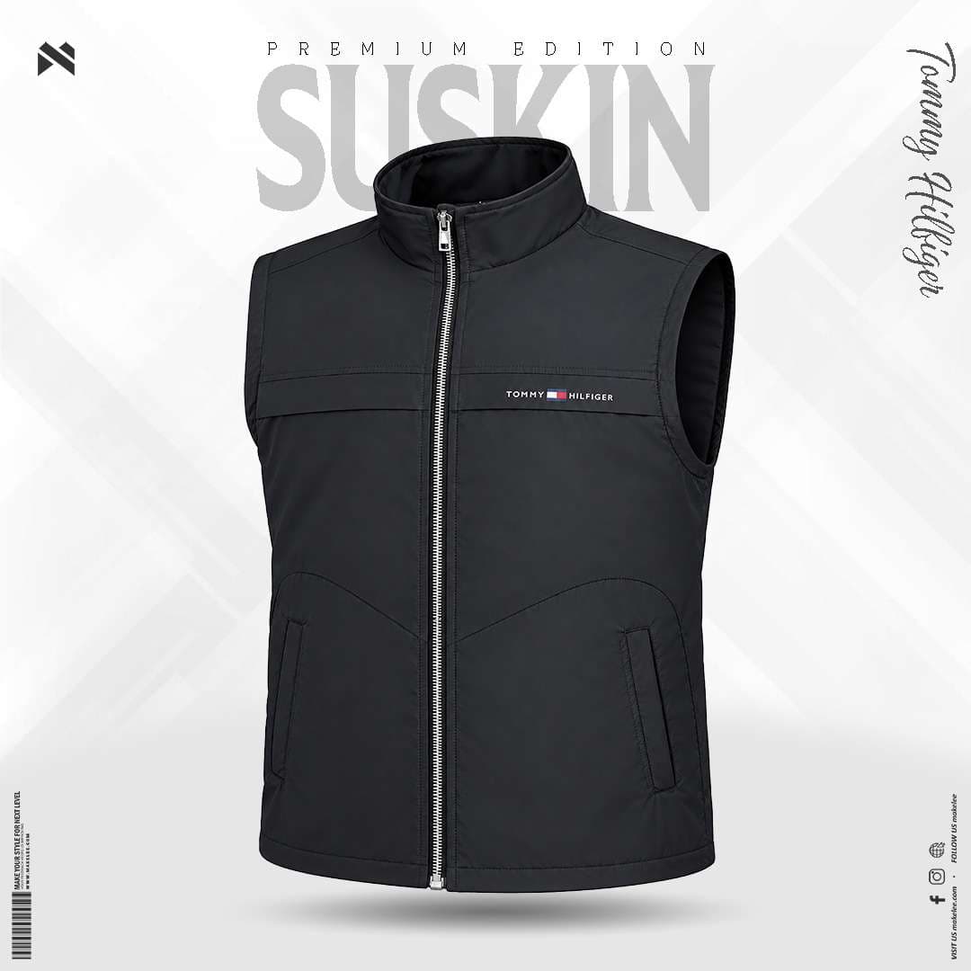 Mens Premium Suskin TOMMY HILFIGER Jacket - Black